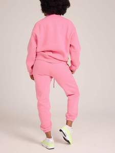 Stylish High-Grade Fleece Women's Tracksuits Customized Design Printing with Logo New Fashionable Women's Tracksuits - Product Image 3