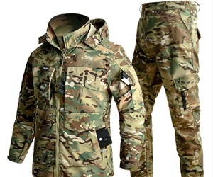 Ensemble uniforme tactique de protection de niveau D, coutures soudées, anti-déchirure, respirant, durable, avec sac respirateur, pour usage extérieur et de sécurité - Product Image 3