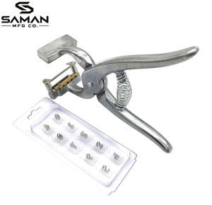 Pinzas de Tatuaje Veterinarias de Alta Resistencia, Alicates para Marcar Orejas de Ganado, Herramienta de Identificación Animal para Vacas, Ovejas y Cabras - Product Image 6