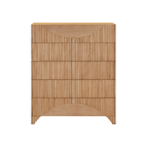 HAVSU RANGE Collection Wholesale Price Eco-Friendly <b>Rustic</b> New Design Bedroom Furniture Traditional Dresser Wood Tallboy <b>Cabinet</b> - Product Image 1