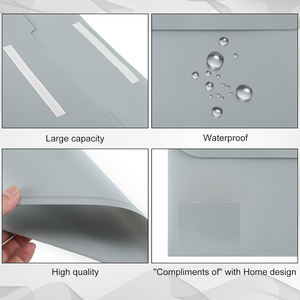 <strong>A4</strong> Plastic Envelope Plastic <strong>Folder</strong> For Document Poly <strong>Folder</strong> With Snap Closure For School And Office Supplies - Product Image 3