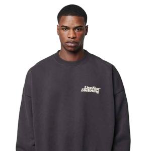 OEM Pull en tricot chaud et respirant de haute qualité, surdimensionné, en laine d'agneau, pour hommes - Product Image 1