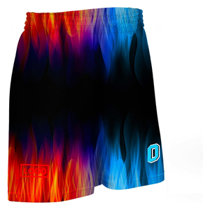 Prix de gros – Maillot de basketball uni pour homme, qualité supérieure, noir, rouge et bleu – Tenue de basketball confortable pour équipe unisexe - Product Image 2