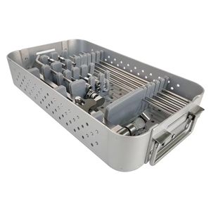 Ensemble d'instruments de fixation externe orthopédique en acier inoxydable, kit chirurgical pour fractures osseuses, instruments de chirurgie traumatique vétérinaire - Product Image 5