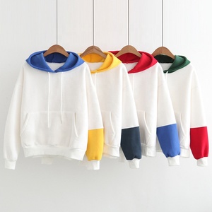 Sudadera con capucha de Color liso para hombre y mujer, Unisex, 320gsm, de gran tamaño, Polar, personalizado, de alta calidad, venta al por mayor - Product Image 6