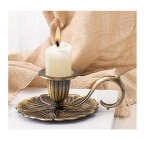 Accessoires de décoration de fête de Noël les plus vendus, porte-bougie votif, porte-bougie décoratif en métal sculpté à la main - Product Image 4