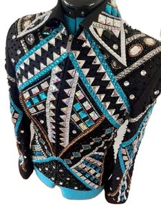 Equestrian Jacket Premium Showmanship Western <b>Horse</b> <b>Riding</b> Jacket Elegant and Stylish Equestrian <b>Wear</b> Red - Product Image 2