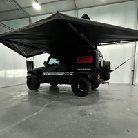 Auvent autoportant 360° Batwing pour Toyota 4Runner FJ Cruiser: abri de camping universel avec entrée de tente.