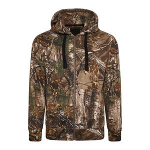 Conjunto Deportivo de Hombre con Sudadera y Pantalones de Forro Polar, Estampado de Jungla, Algodón Grueso, para Caza, Casual, Deportivo y Urbano - Product Image 3