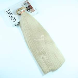 ผมต่อสีบลอนด์ตรงปลายแบน Remy สำหรับต่อผม2025 - Product Image 6