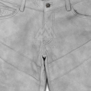 Pantalon en cuir pour homme de haute qualité, couleur unie, best-seller, streetwear, pantalon en cuir pour homme - Product Image 5