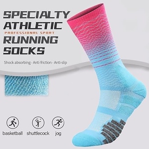 Custom logo cotton <b>sports</b> <b>socks</b> <b>for</b> <b>men</b> - Product Image 4