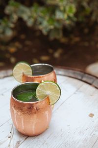 Hammered copper mug <b>set</b> golden rainforest drink cups reusable premium <b>beverage</b> <b>serving</b> mugs durable finish - Product Image 6