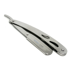 Navaja de Afeitar Profesional para Hombre, de Acero Inoxidable, con Cuchilla Reemplazable, para Afeitar la Barba - Product Image 2