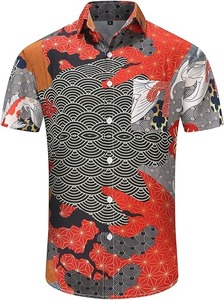 Lightweight Men <b>Hawaiian</b> T Shirt Best Material Hot Selling <b>Top</b> Trending Wholesale Price men's shirts with Custom Logo/colors - Product Image 4