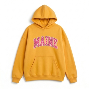 Compre Sudadera con Capucha Extra Grande de Primera Calidad para Mujer, Diseño Holgado, Estilo Casual, Ropa Urbana, Top Personalizado de Moda Femenina - Product Image 1