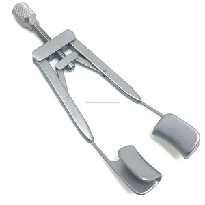 Espéculo Ocular Curvo de Acero Inoxidable, Instrumento Quirúrgico Oftálmico Reutilizable, Herramienta Médica ORL, Retractor Manual, CE ISO13485 - Product Image 1