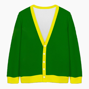 Premium Quality Custom OEM ODM Sorority Embroidered Women <b>Cardigan</b> 100% Cotton Knit <b>Sweater</b> High Street Solid Button Greek Life - Product Image 3