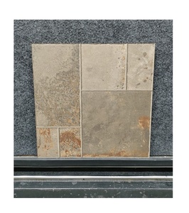 Heavy Duty Anti-Slip 400x400 300x300 Carreaux Vitirifed Laser Cut Punch Finish Rustic Surface Pavement Park Courtyard Warehouse - Product Image 4