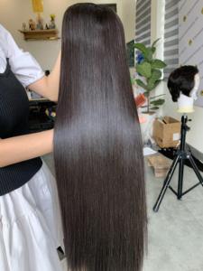 Os droite Remy cheveux perruque Vietnamhairluxury cheveux naturels haute qualité cheveux bruts longueur de 6 à 32 pouces - Product Image 5