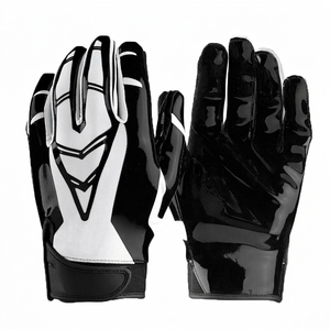 Guantes de Fútbol Americano Antideslizantes con Diseño Personalizado, Guantes Deportivos Personalizados para Hombre, Guantes de Fútbol Americano - Product Image 1