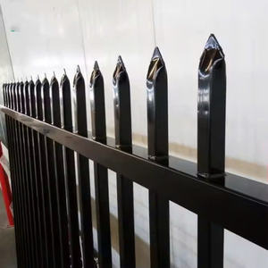 Panneaux de clôture de sécurité extérieurs en acier du fabricant Vietnam, design décoratif, structure tubulaire anti-escalade, tailles personnalisées 6 pieds - Product Image 6