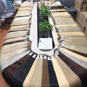 Mechones de pelo lacio con colores marrón y Rubio, cutículas de cabello virgen alineación, venta al por mayor desde Vietnam - Product Image 3