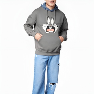 Sudadera con Capucha de Algodón Extra Grande de Alta Calidad con Estampado DTF Personalizado para Hombre, Ropa con Capucha Transpirable a Bajo Precio - Product Image 4