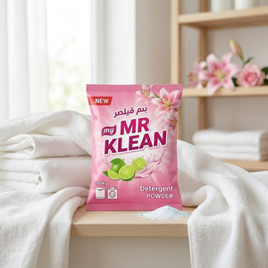 Detergente Floral Semiautomático en Polvo, Polvo de Lavado de Alta Espuma, 2.5 kg, OEM, Marca Privada, Proveedor de Exportación a Granel de Alta Calidad - Product Image 2