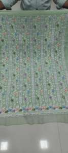 Diseñador sin costuras invierno gasa Salwar Kameez pakistaní pesado francés inferior completo Zarkan piedras secuencia ropa India - Product Image 2