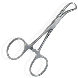 Pinzas para toallas Backhaus de acero inoxidable con bloqueo manual de 3.5 pulgadas, instrumentos básicos para cirugía oftálmica - Product Image 4