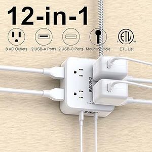 Multipresa con Cavo Intrecciato e Protezione da Sovratensione - Caratteristiche Principali - Product Image 2