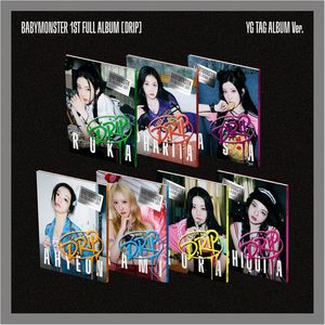 BABYMONSTER - 1er album complet [DRIP] (version YG) Album de cartes photo K-Pop YG Black Pink Cadeau - Product Image 2