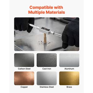 Set di 86 Pezzi di Maschi e Filiere per Utensili da Macchina, Misure SAE e Metriche da M3 a M12 # Set di Maschiatura per Filettature Grossa e Fine da 4 a 5/8 Pollici con Chiave di Fissaggio - Product Image 6