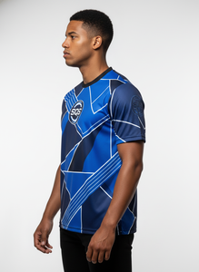เสื้อแข่งอีสปอร์ตแบบสั่งทำพิเศษ 100% โพลีเอสเตอร์/ตาข่าย ทรงปกติสำหรับทุกเพศ พิมพ์ลายแบบซับลิเมชั่น ปักลาย คอทรงโอ แห้งเร็ว ระบายอากาศได้ดี - Product Image 3