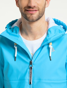 Chaqueta de bombardero con cuello levantado para hombre personalizada de alta calidad rompevientos para la temporada de lluvia e Invierno - Product Image 4