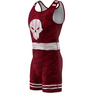 Singlet de Lucha Libre Personalizado de Alta Calidad en Venta, Diseño OEM en Poliéster Sublimado - Product Image 3