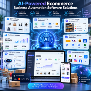Prévision de la demande basée sur l'IA pour la fabrication et la distribution, services intelligents de gestion d'entreprise e-commerce basés sur l'IA - Product Image 2