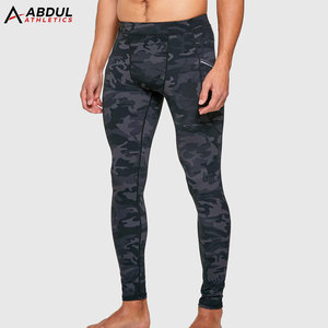Men Gym <b>Compression</b> <b>Leggings</b> Stretch Fit Running Training Workout Performance <b>Compression</b> <b>Leggings</b> - Product Image 1