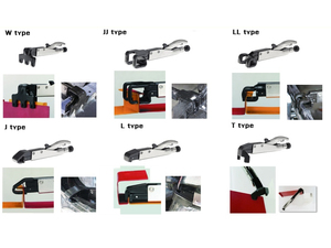 W-Type Axial Bonding <b>Pliers</b> Jaw Industrial Grade Flat Jaw Smooth Surface - Product Image 2