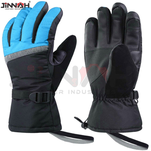 ราคาขายส่ง ถุงมือสกีห้านิ้วคุณภาพสูง 100% สำหรับกิจกรรมกลางแจ้ง กันน้ำ ใช้หน้าจอสัมผัสได้ สำหรับผู้ใหญ่ - Product Image 3