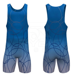 Vente directe d'usine, justaucorps de lutte sur mesure, tissu extensible de qualité supérieure pour l'entraînement et les activités sportives - Product Image 3