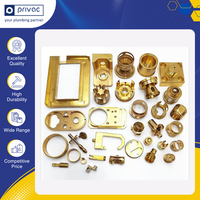 Venta exclusiva de servicios de mecanizado de alta precisión y calidad superior, componentes de torneado CNC de latón de la India.