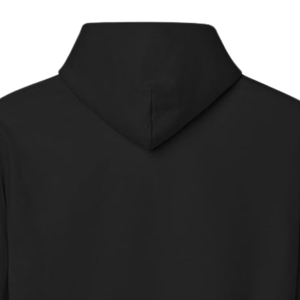 Sudadera con Capucha Negra con Gráfico Rosa, Sudadera de Forro Polar con Círculo Bordado, Sudadera de Manga Larga Unisex, Ropa Casual de Moda para Invierno - Product Image 3