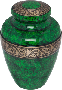 Urnas funerarias de latón de nuevo diseño, urnas hechas a mano para hombres y mujeres, urnas decorativas. - Product Image 2
