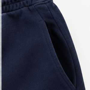 Shorts mi-longs en coton tricoté 100 % écologique pour homme, avec cordon de serrage, couleur unie, décontracté, sport, taille élastique, pour l'été et le quotidien - Product Image 5