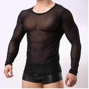 เสื้อยืดคอวีทรงปกติสำหรับผู้ชาย ผ้าฝ้าย 100% แขนสั้น สำหรับใส่เป็นทางการ ป้องกันรอยยับ เป็นมิตรกับสิ่งแวดล้อม ผลิตจากผ้าถักที่ระบายอากาศได้ดี - Product Image 5