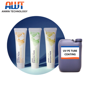 Vernis UV haute brillance WINTOP UE001 (résine acrylique transparente) pour tube cosmétique en PE, revêtement de tube flexible pelable - Product Image 1