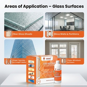 Star Heat Shield Solar Control <b>Boat</b> <b>Paint</b> Heat Reflective Transparent Glass Coating Energy Saving with Highest SRI 130 - Product Image 4