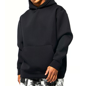 Sweat à capuche surdimensionné pour homme de qualité supérieure, en coton, 350 grammes, molleton lourd, tricoté, manches longues, grande taille, sweat à capuche d'hiver - Product Image 2